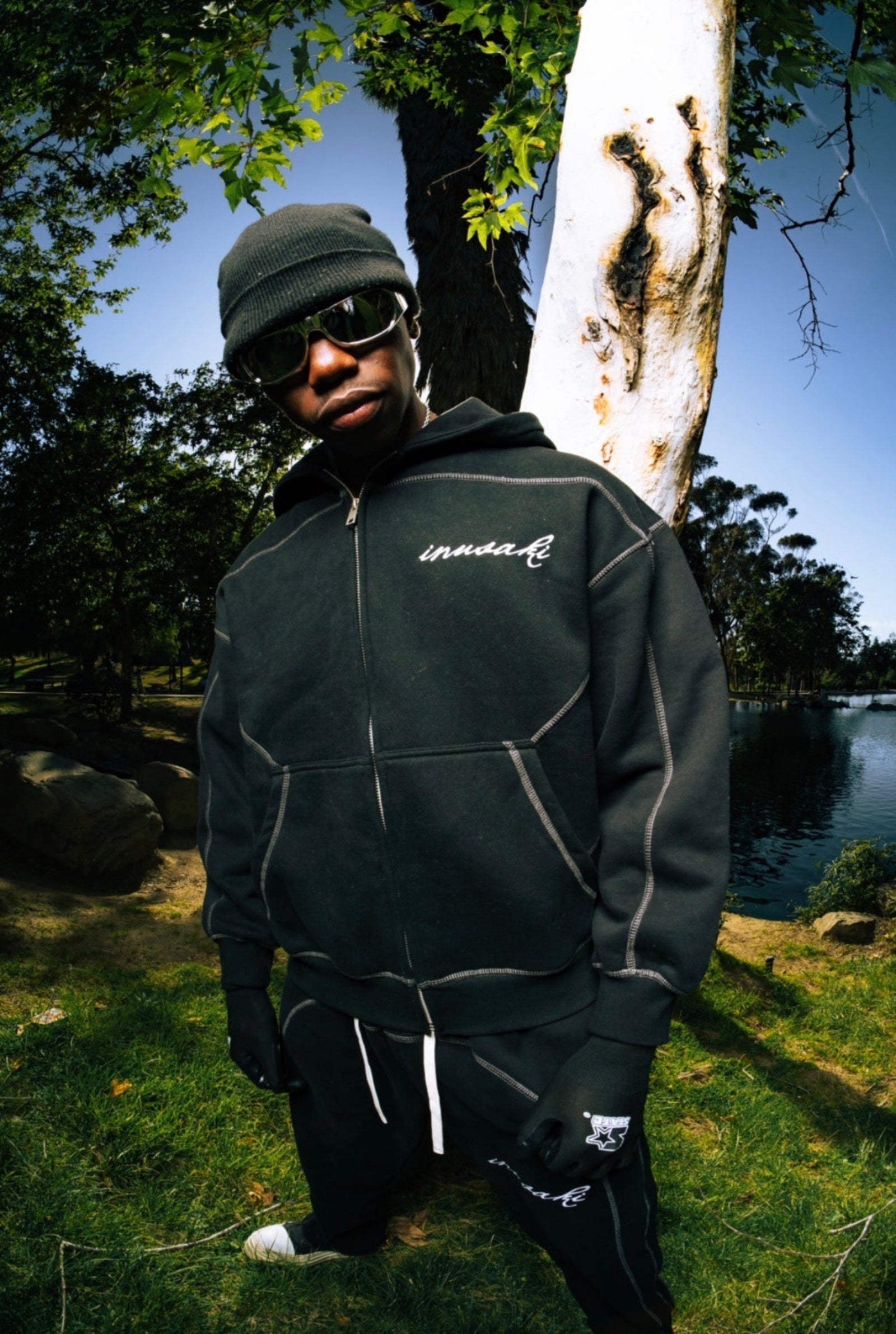 INUSAKI Uniform Zip Hoodie