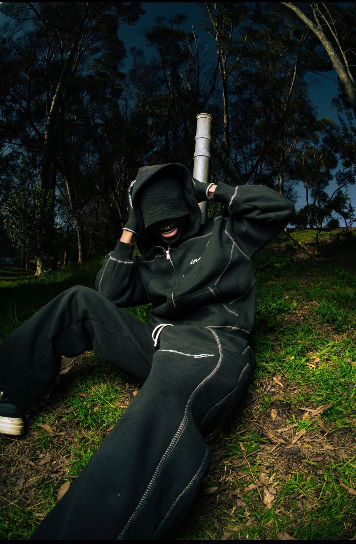 INUSAKI Uniform Zip Hoodie