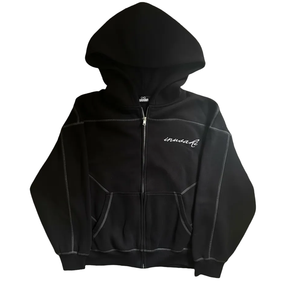 INUSAKI Uniform Zip Hoodie