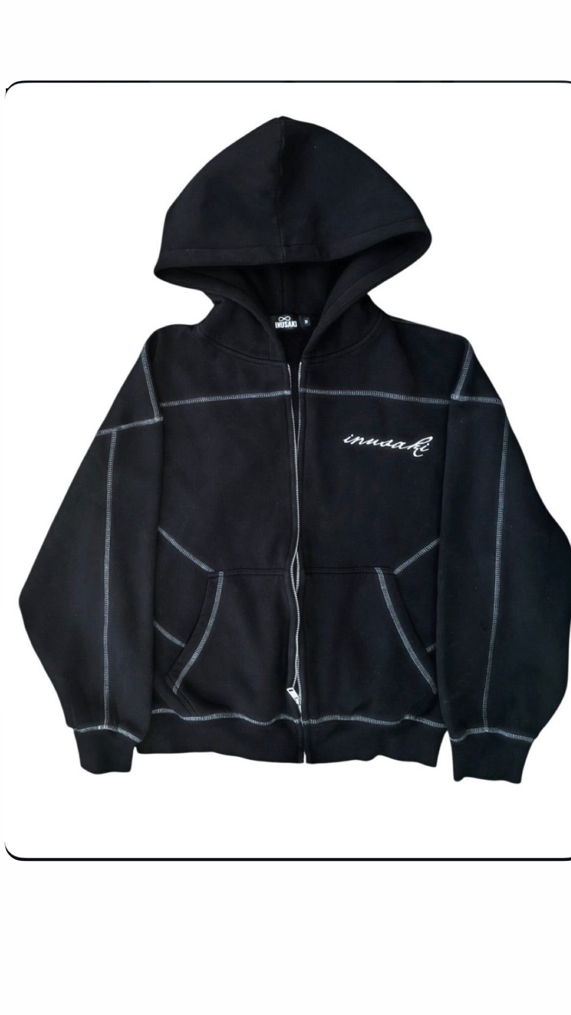 INUSAKI Uniform Zip Hoodie